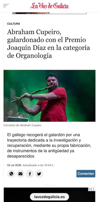La Voz de Galicia